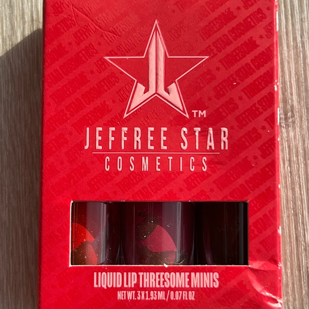 Jeffree Star Liquid Lip Threesome Minis - Red Shades